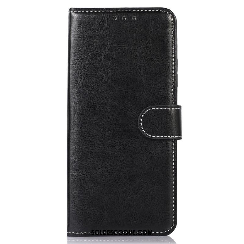 Housse Samsung Galaxy M23 5G Style Cuir Coutures