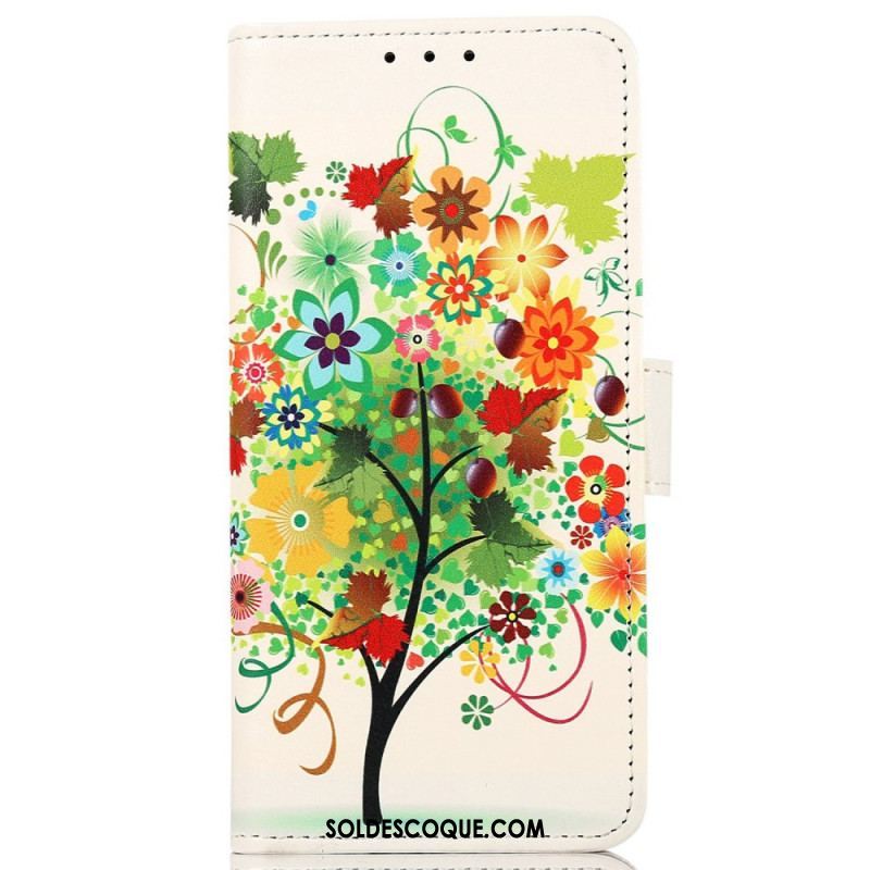 Housse Samsung Galaxy M33 5G Arbre Fleuri