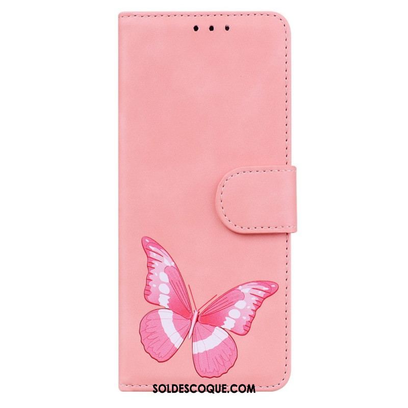 Housse Samsung Galaxy M53 5G Papillon