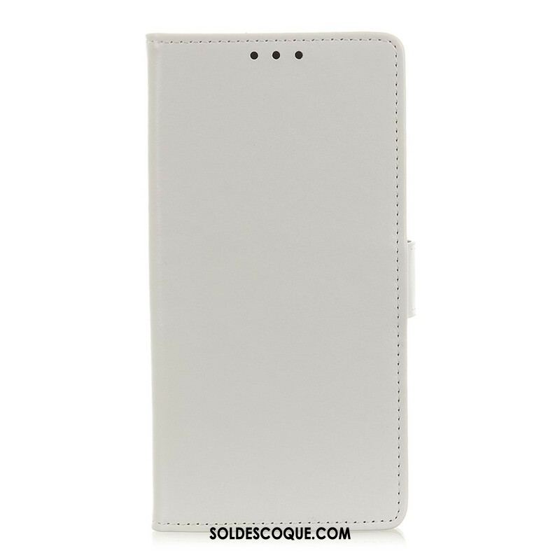 Housse  Samsung Galaxy S20 FE Effet Cuir Brillant Simple