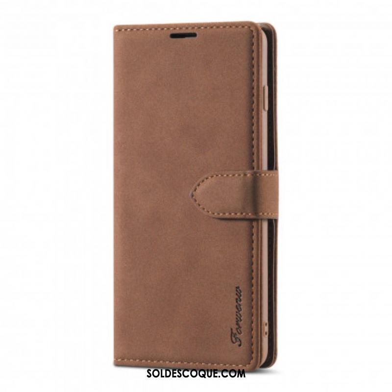 Housse Samsung Galaxy S21 Plus 5G Simili Cuir FORWENW