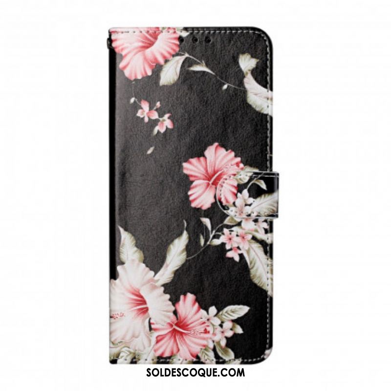 Housse Samsung Galaxy S21 Ultra 5G Fleurs en Folies