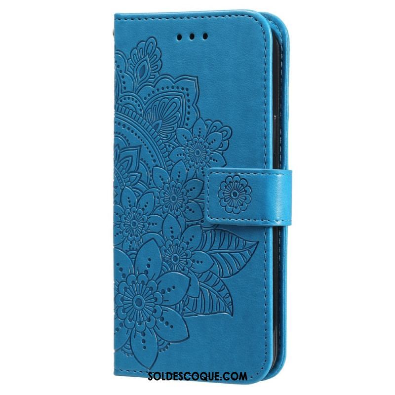 Housse Samsung Galaxy S22 5G Mandala de Fleurs