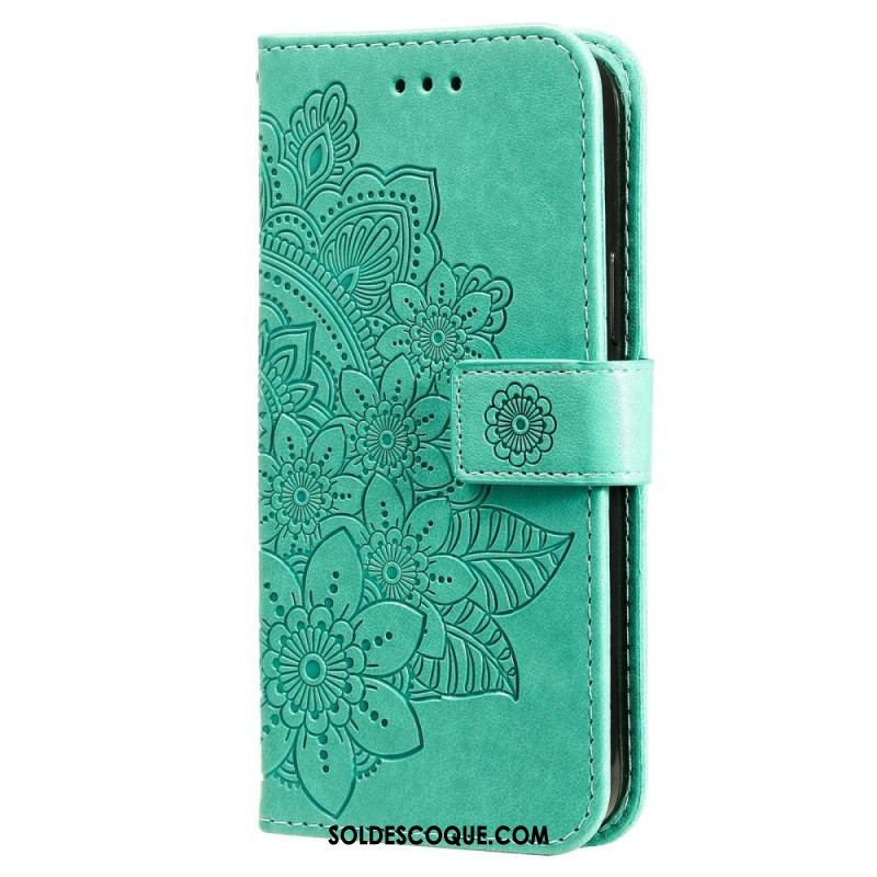 Housse Samsung Galaxy S22 5G Mandala de Fleurs