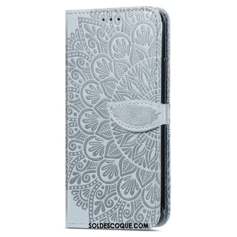 Housse Samsung Galaxy S22 Ultra 5G Feuilles Tribales