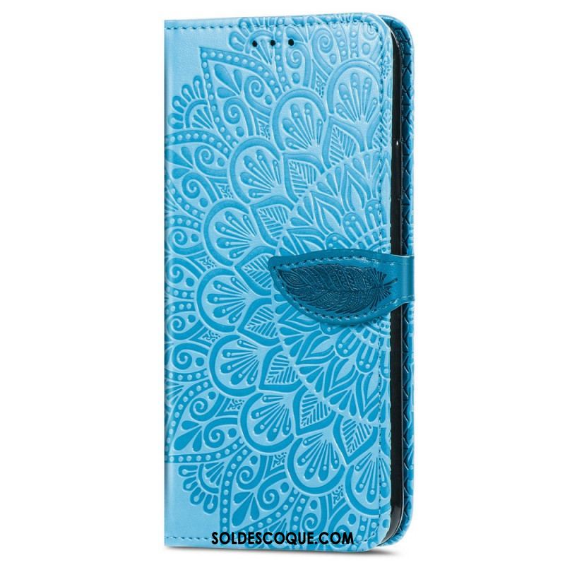 Housse Samsung Galaxy S22 Ultra 5G Feuilles Tribales