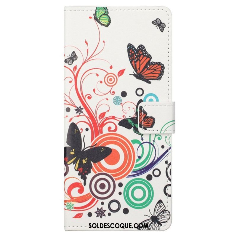 Housse Samsung Galaxy S23 5G Magnifiques Papillons