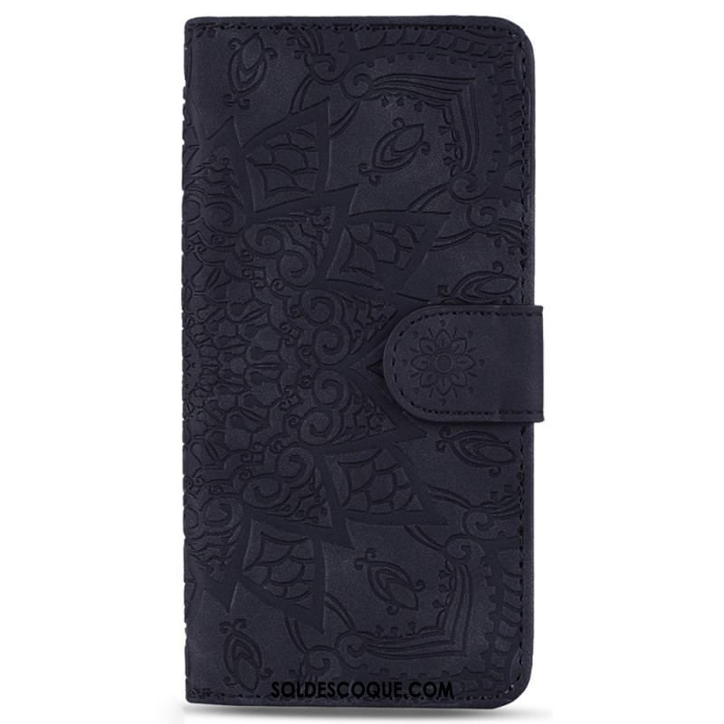 Housse Samsung Galaxy S23 5G Mandala Stylé à Lanière