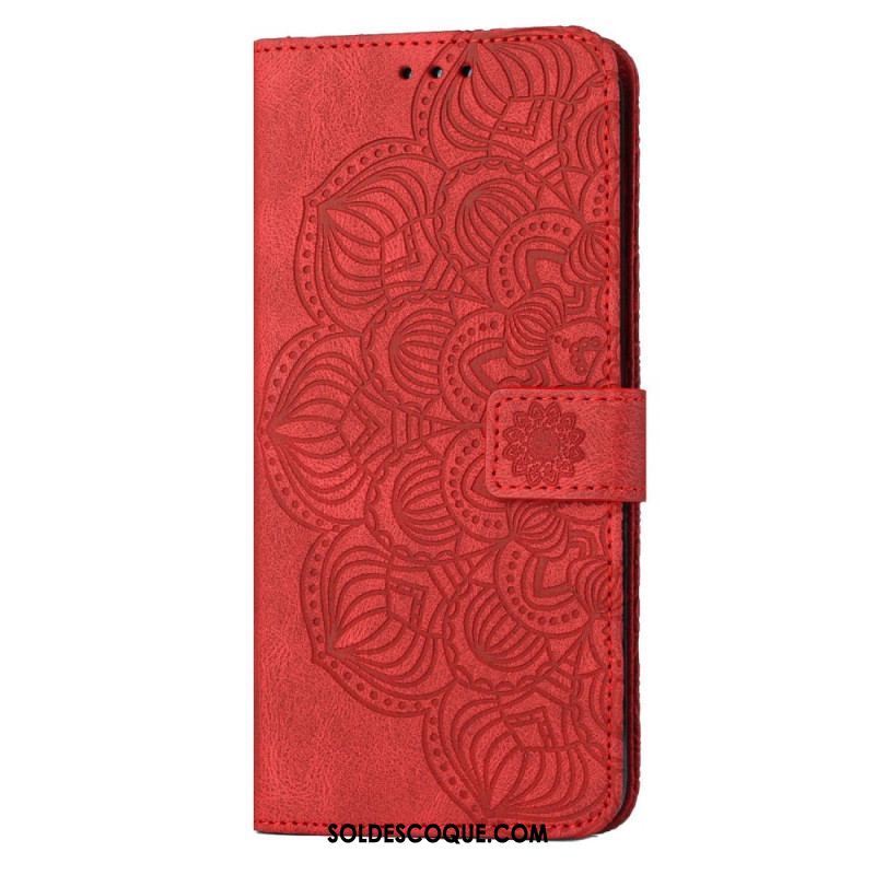 Housse Samsung Galaxy S23 5G Mandala à Lanière