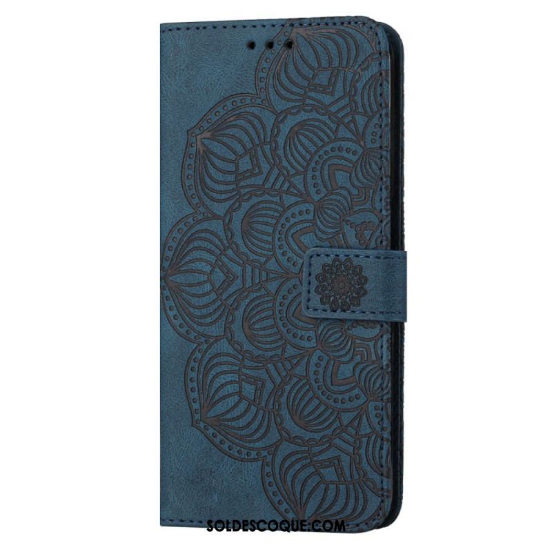 Housse Samsung Galaxy S23 5G Mandala à Lanière