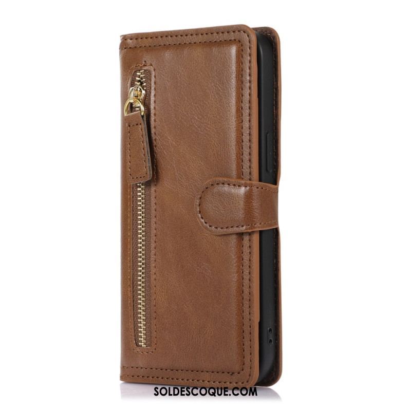 Housse Samsung Galaxy S23 Ultra 5G Vintage Porte-Monnaie