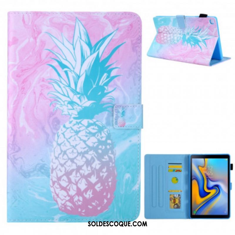 Housse Samsung Galaxy Tab A7 (2020) Design Ananas