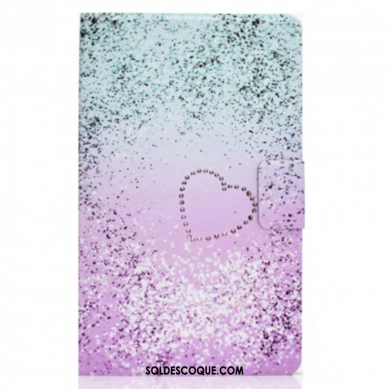 Housse Samsung Galaxy Tab A7 (2020) Paillettes Brillantes