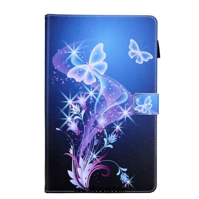 Housse Samsung Galaxy Tab A7 (2020) Papillons