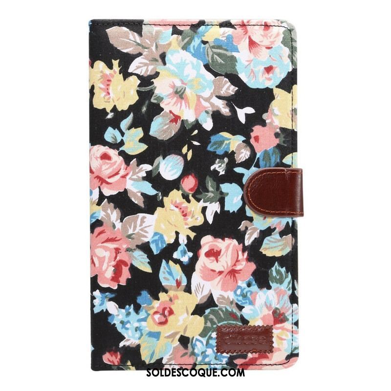 Housse Samsung Galaxy Tab A7 Lite Fleurs Liberty