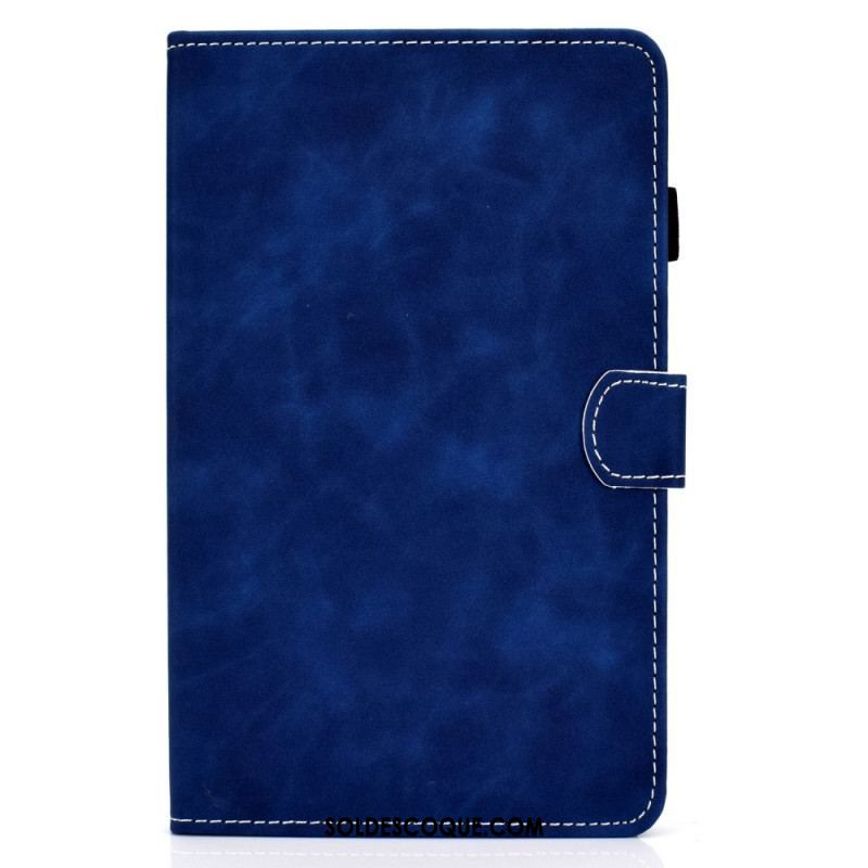 Housse Samsung Galaxy Tab A8 (2021) Effet Cuir Design Vintage