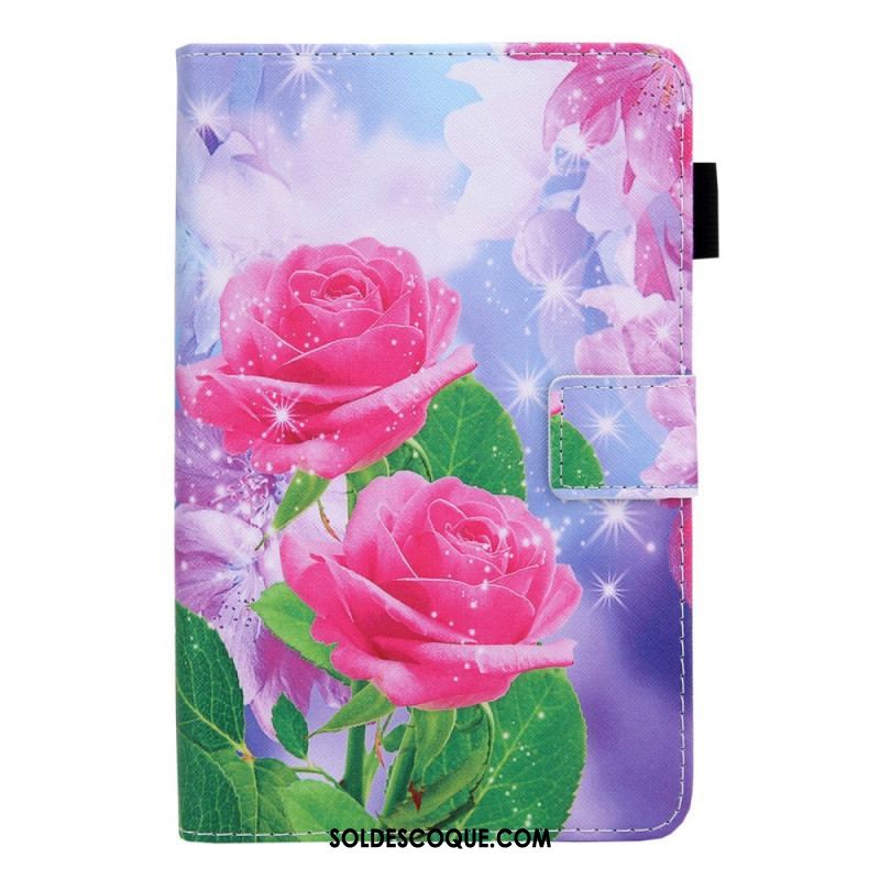 Housse Samsung Galaxy Tab A8 (2021) Fleurs de Rêve