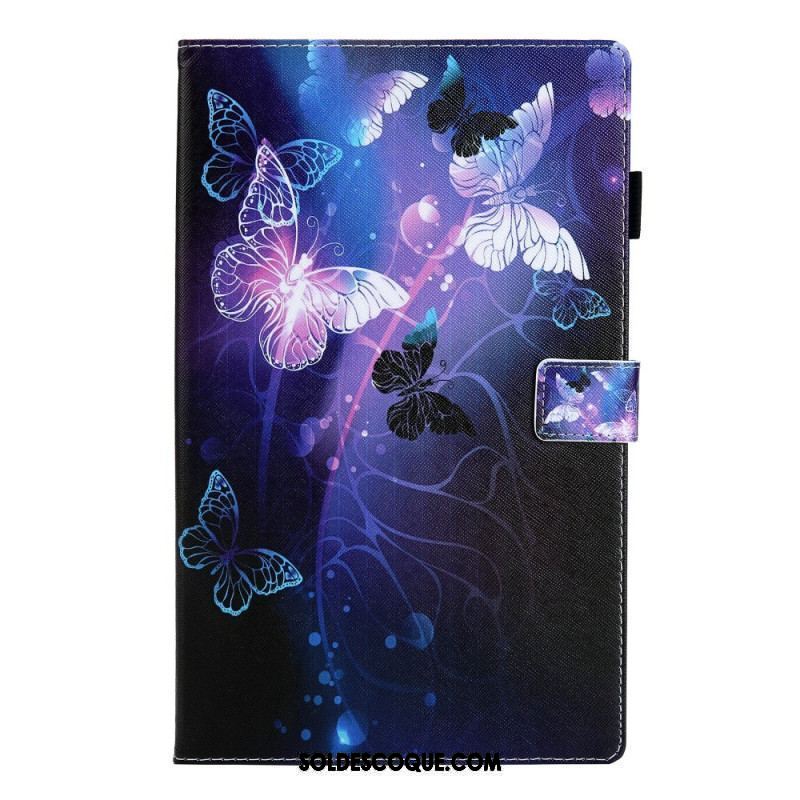 Housse Samsung Galaxy Tab A8 (2021) Papillons Magiques