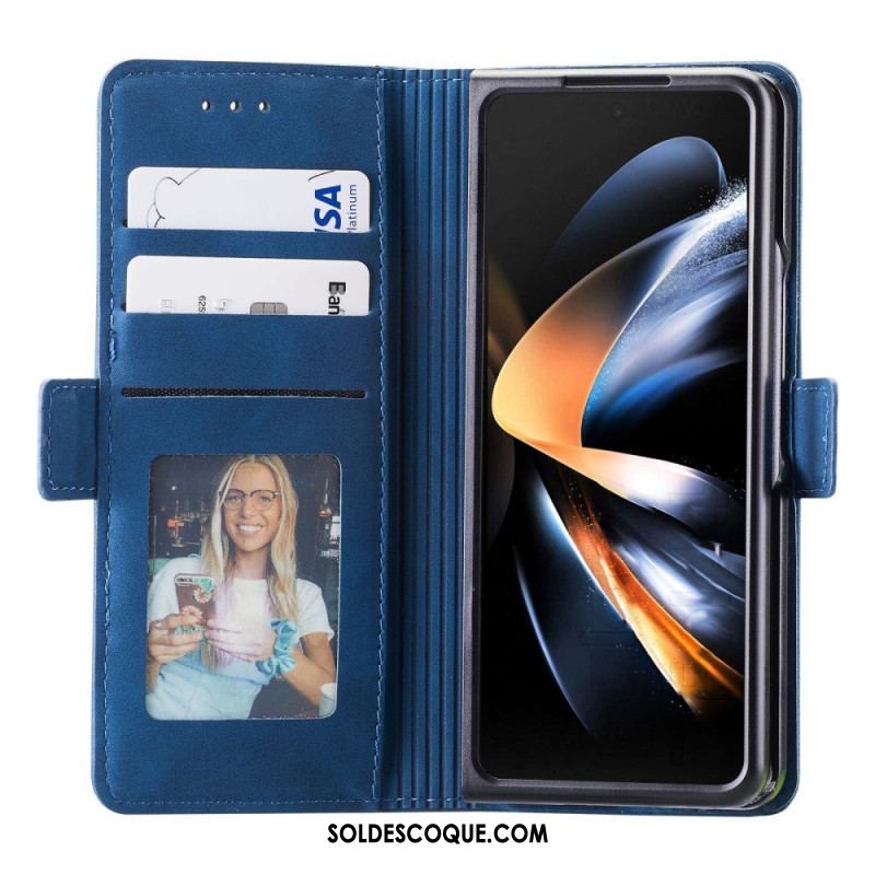 Housse Samsung Galaxy Z Fold 4 CASEDANCE Serie Waltz 001