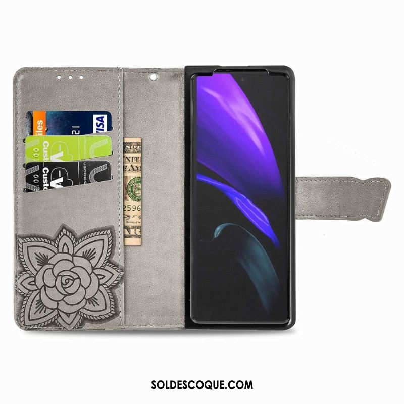 Housse Samsung Galaxy Z Fold 4 Papillon Géant