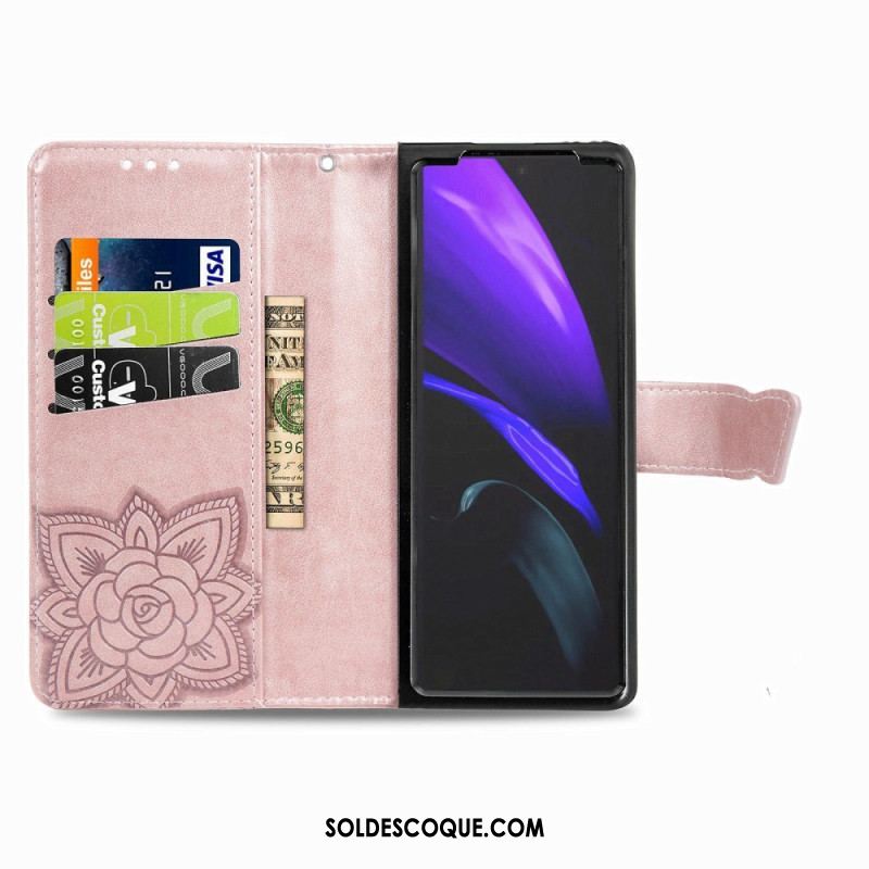 Housse Samsung Galaxy Z Fold 4 Papillon Géant