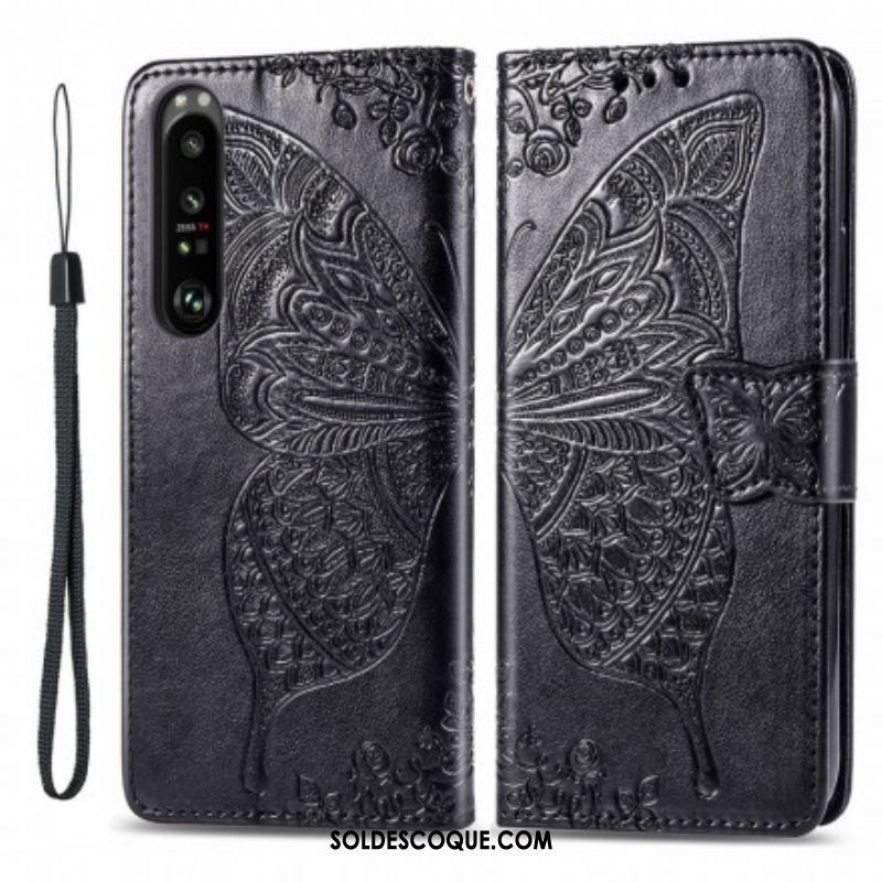 Housse Sony Xperia 1 III Demi Papillons