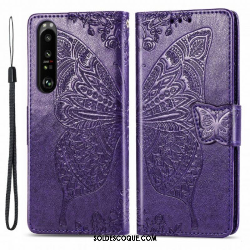 Housse Sony Xperia 1 III Demi Papillons