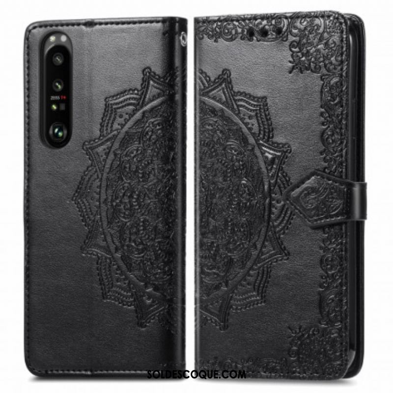 Housse Sony Xperia 1 III Mandala Moyen Age