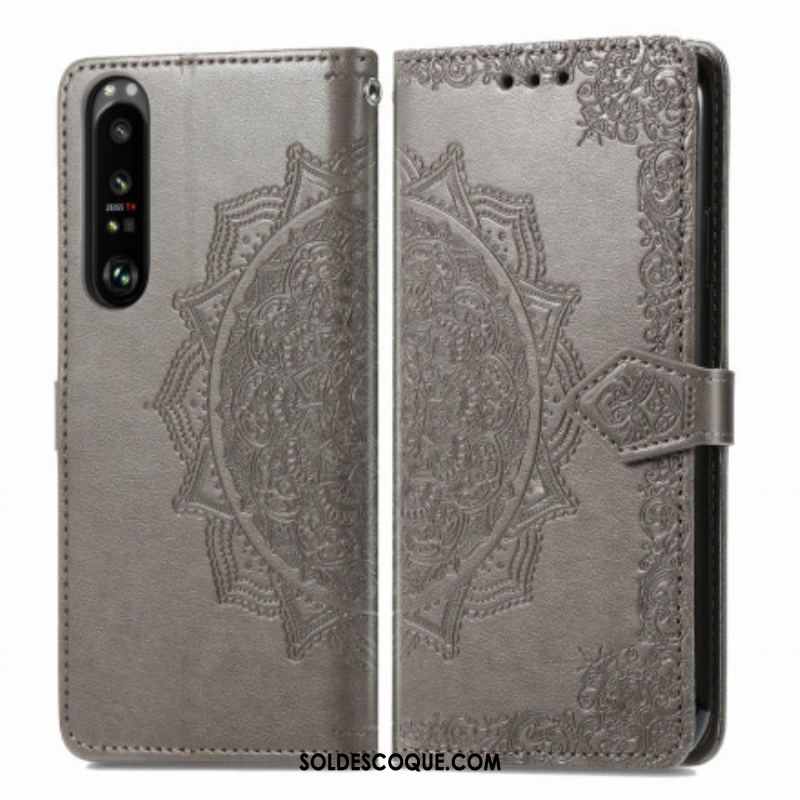 Housse Sony Xperia 1 III Mandala Moyen Age