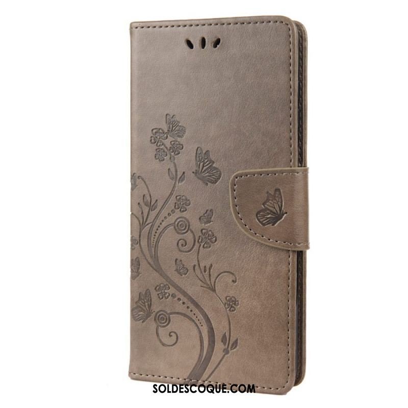 Housse Sony Xperia 10 IV Fleurs et Papillons