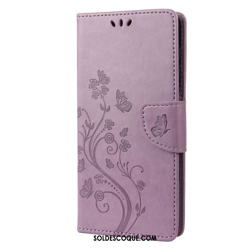 Housse Sony Xperia 10 IV Fleurs et Papillons