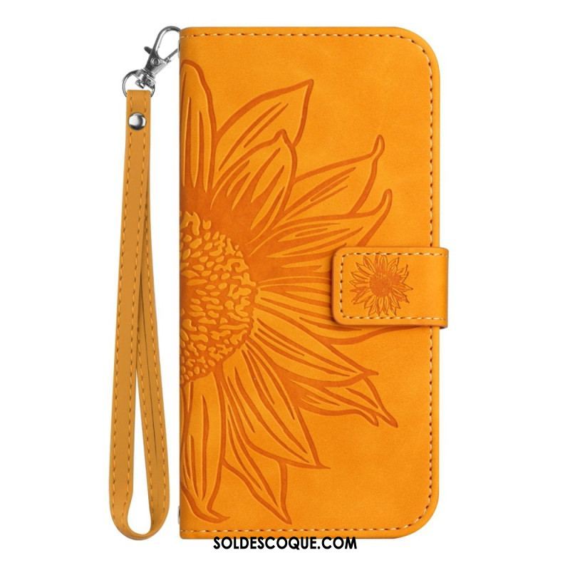 Housse Sony Xperia 10 IV Tournesol à Lanière