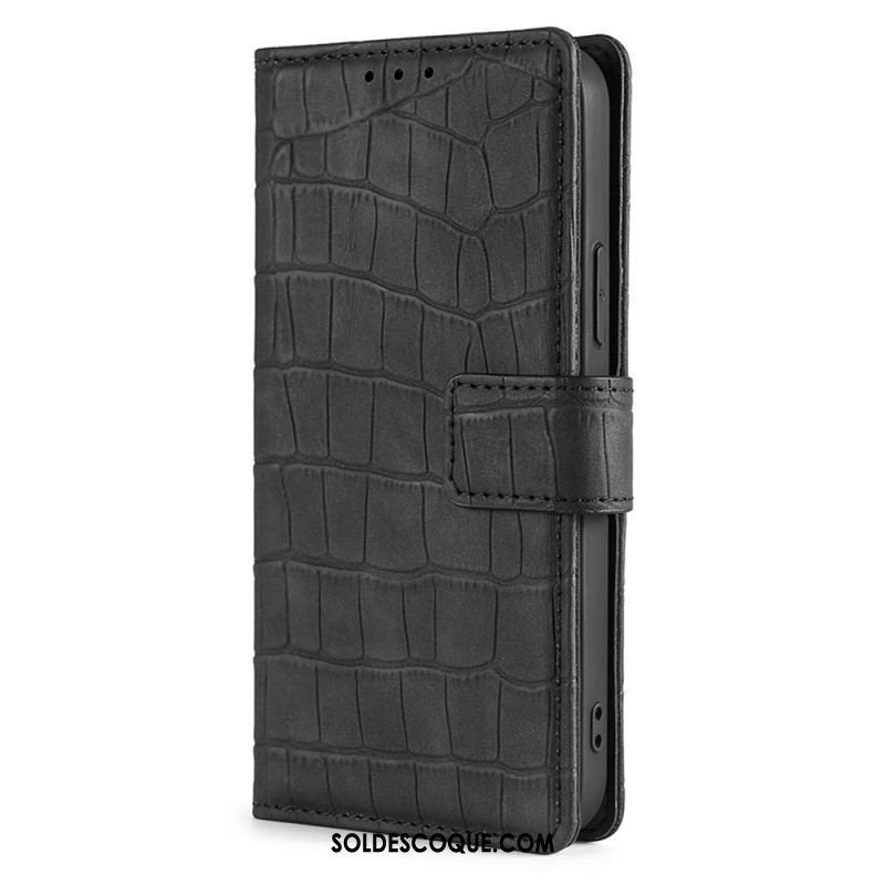 Housse Sony Xperia 5 IV Style Peau de Crocodile