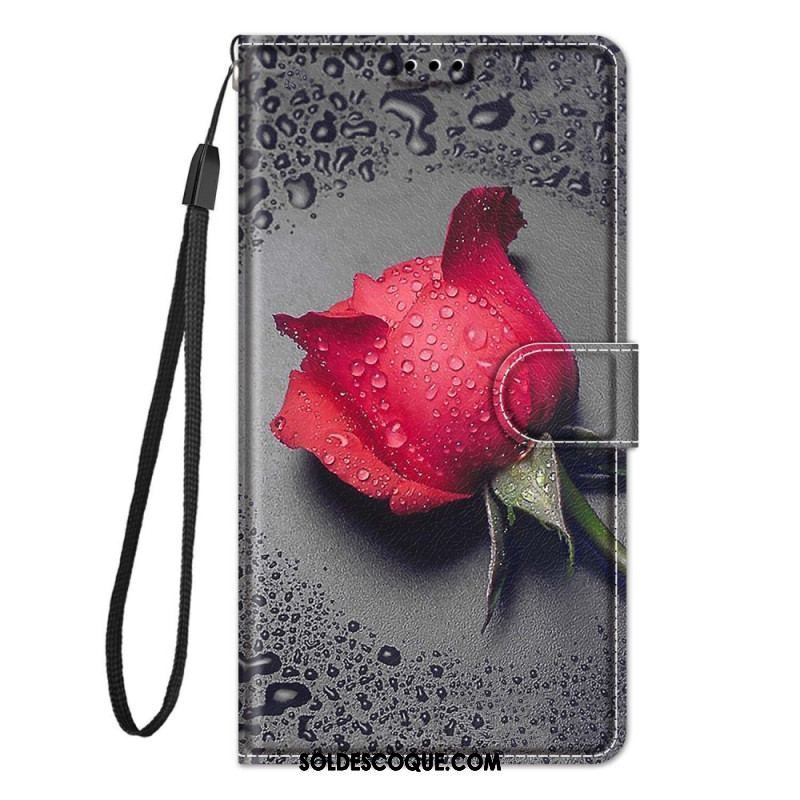 Housse Xiaomi 12 / 12X Florale à Lanière