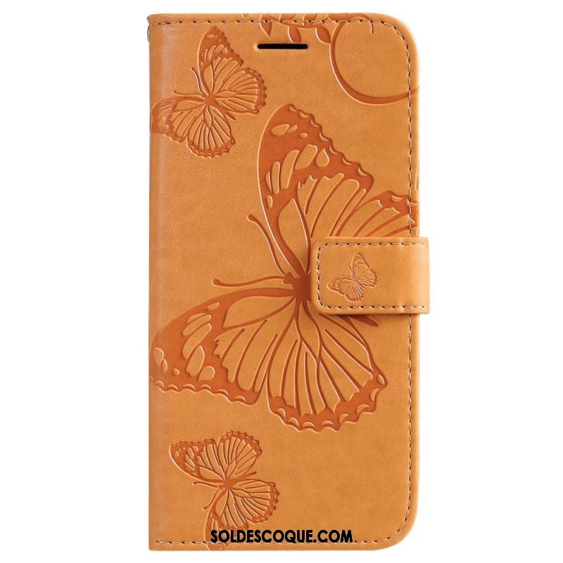 Housse Xiaomi 12 / 12X Papillons Géants à Lanière