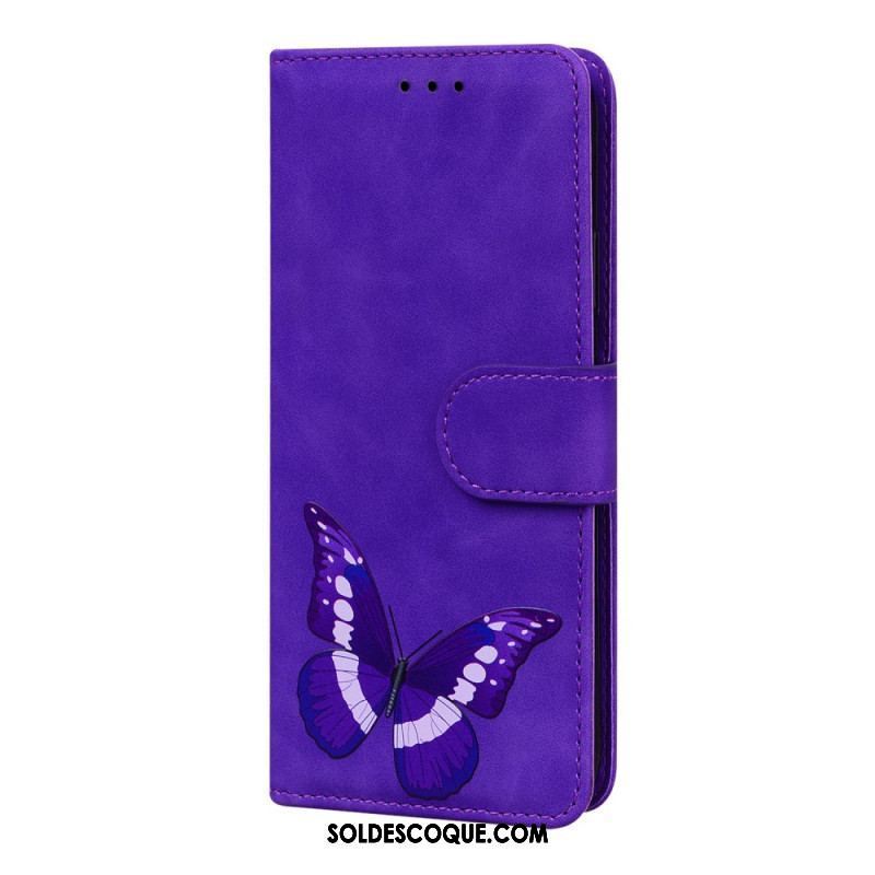 Housse Xiaomi 12 Pro Skin-Touch Papillon