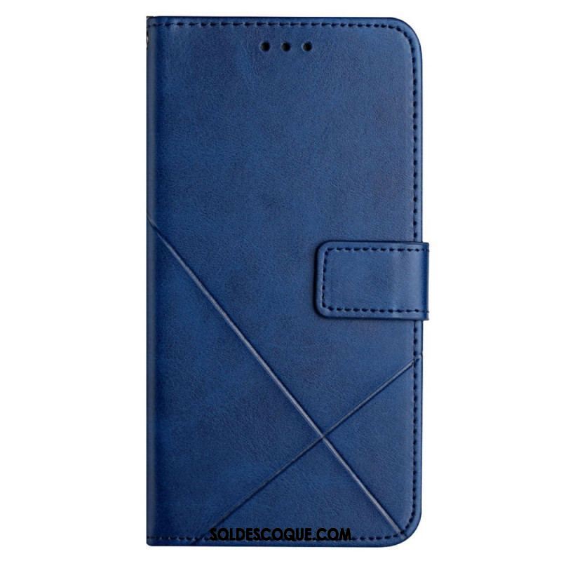 Housse Xiaomi 12T / 12T Pro Style Cuir Géo X Design