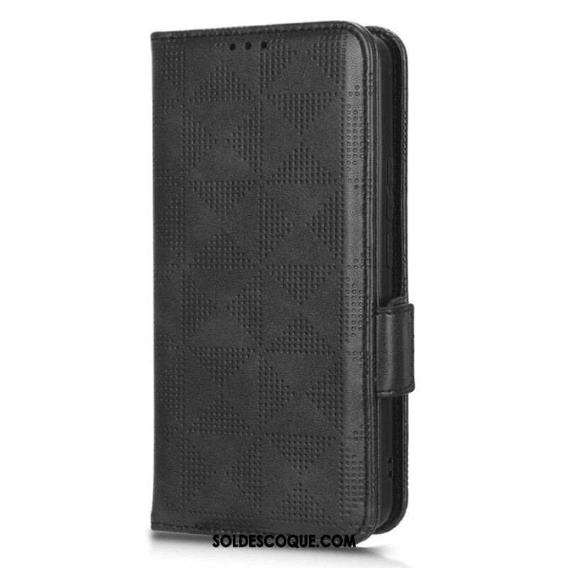 Housse Xiaomi 12T / 12T Pro Triangles Style Rétro