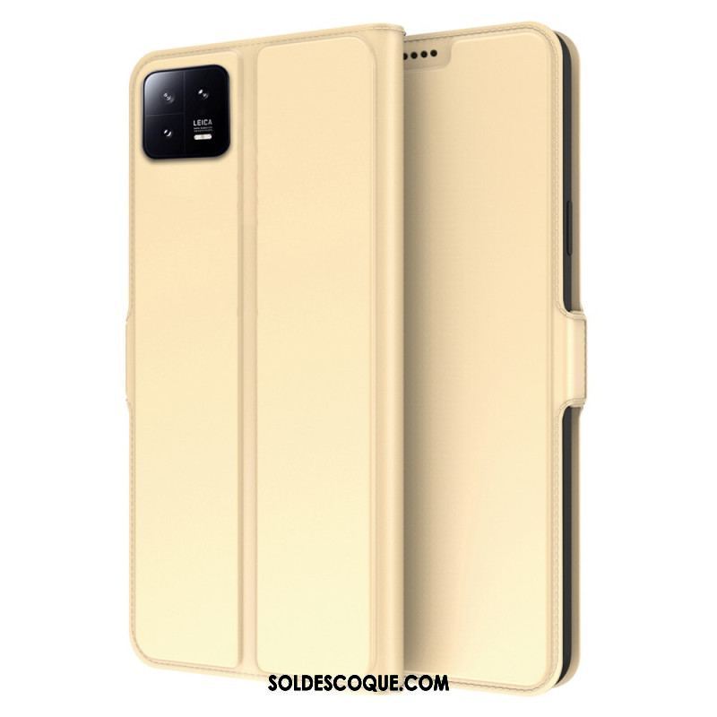 Housse Xiaomi 13 Effet Cuir Slim