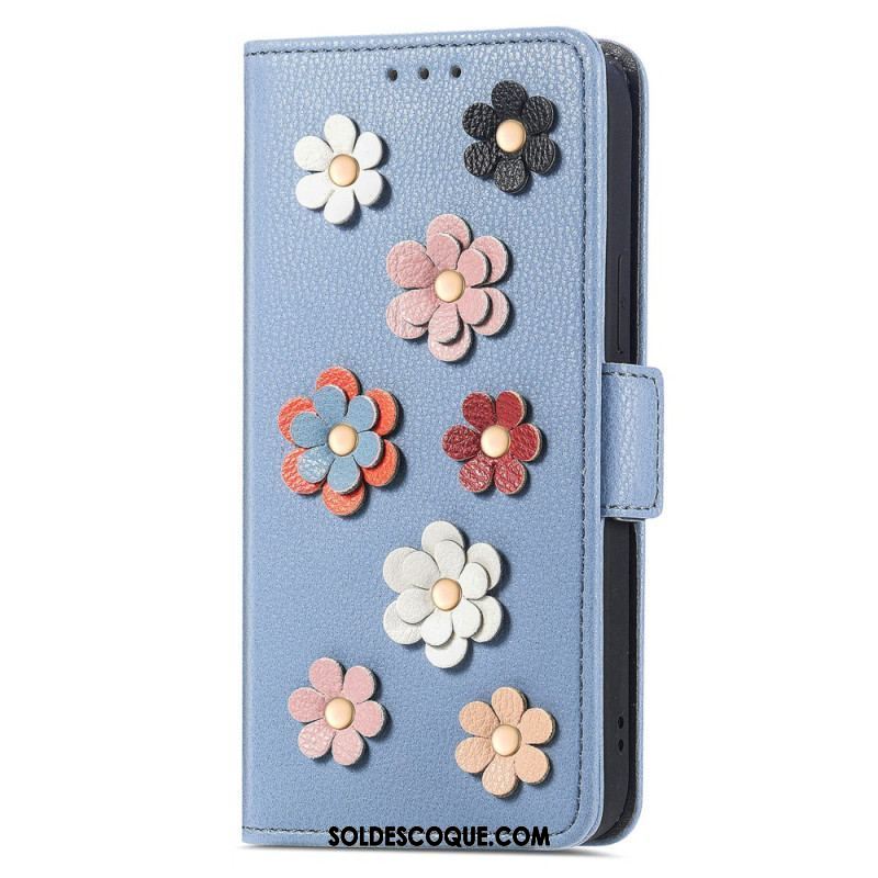 Housse Xiaomi 13 Fleurs Décoratives