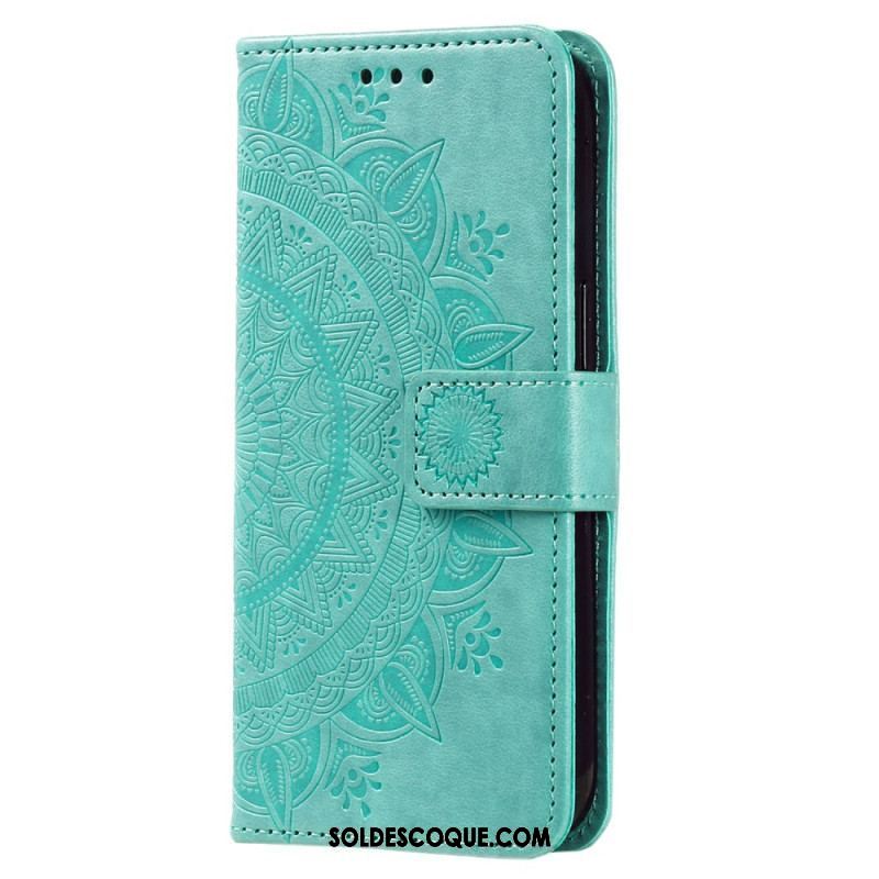 Housse Xiaomi 13 Lite Mandala Soleil avec Lanière