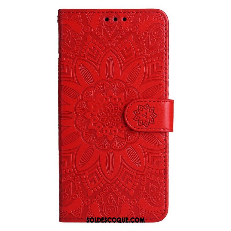 Housse Xiaomi 13 Mandala Soleil avec Lanière