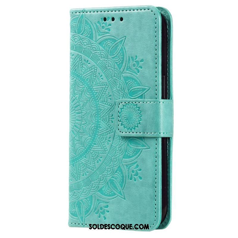 Housse Xiaomi 13 Mandala Soleil avec Lanière