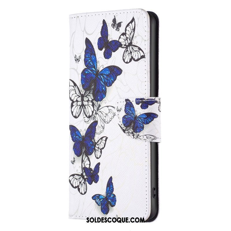 Housse Xiaomi 13 Papillons Colorés