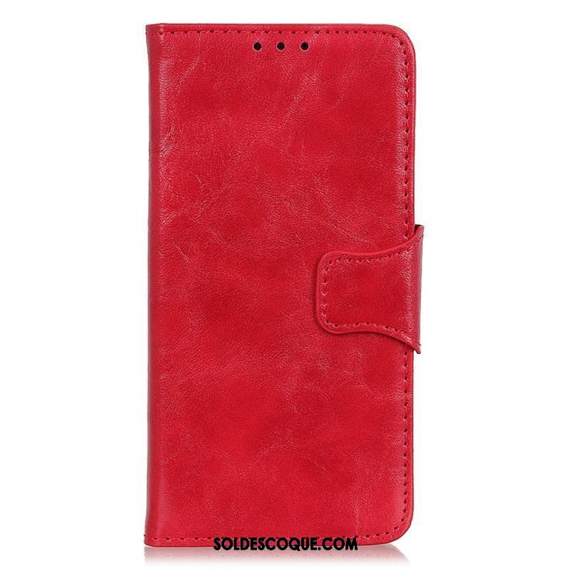 Housse Xiaomi 13 Pro Cuir Fendu Fermoir Réversible