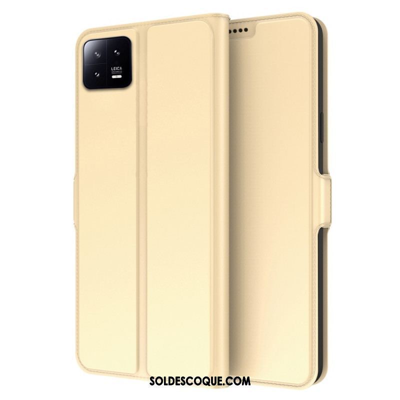 Housse Xiaomi 13 Pro Effet Cuir Slim