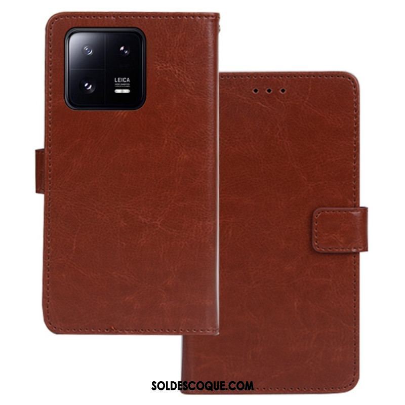 Housse Xiaomi 13 Pro Style Cuir IDEWEI