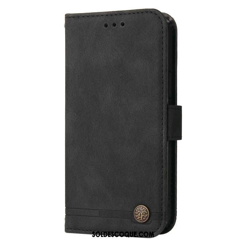 Housse Xiaomi 13 Pro Style Cuir avec Rivet Décoratif