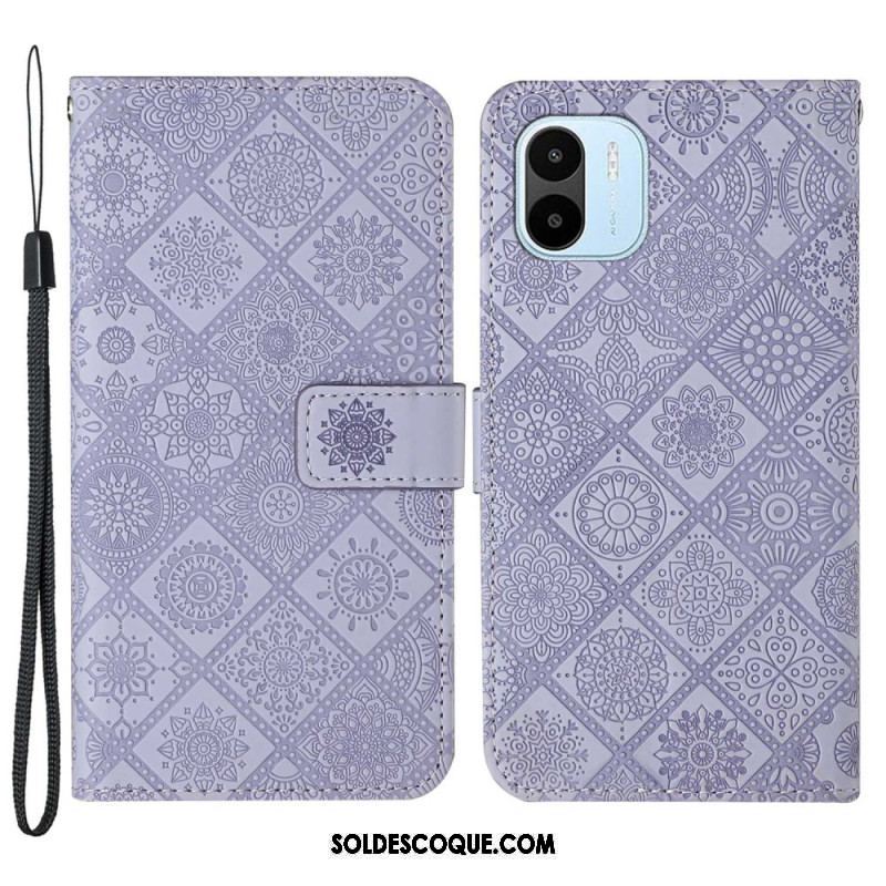 Housse Xiaomi Redmi A1 Motif Tapisserie