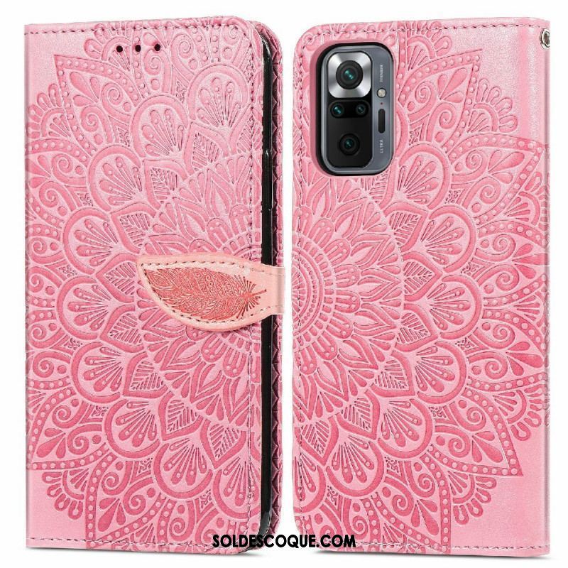 Housse Xiaomi Redmi Note 10 Pro Feuilles Tribales